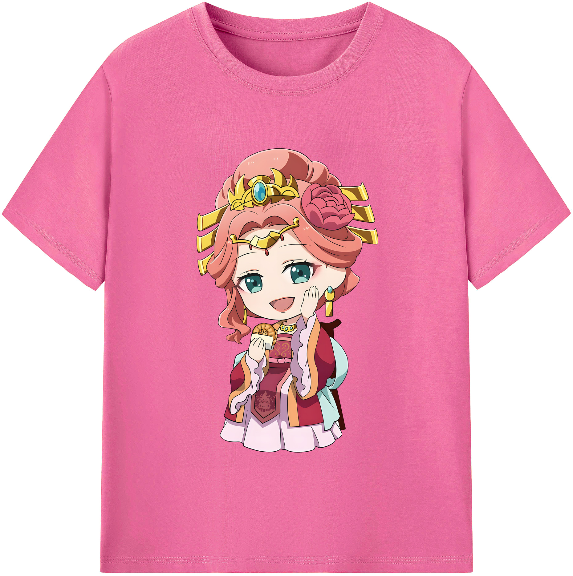 （画像用） 薬屋のひとりごと The Apothecary Diaries レディースカジュアルプリントTシャツ（綿100％）